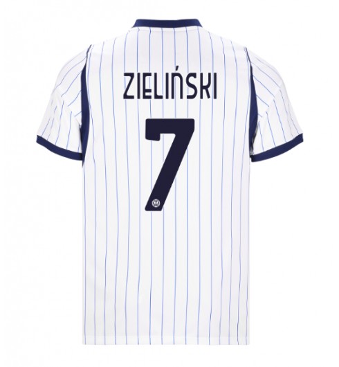 Inter Milan Piotr Zielinski #7 Venkovní Dres 2026-27 Krátký Rukáv Inter Milan Piotr Zielinski #7 Venkovní Dres 2026-27 Krátký Rukáv